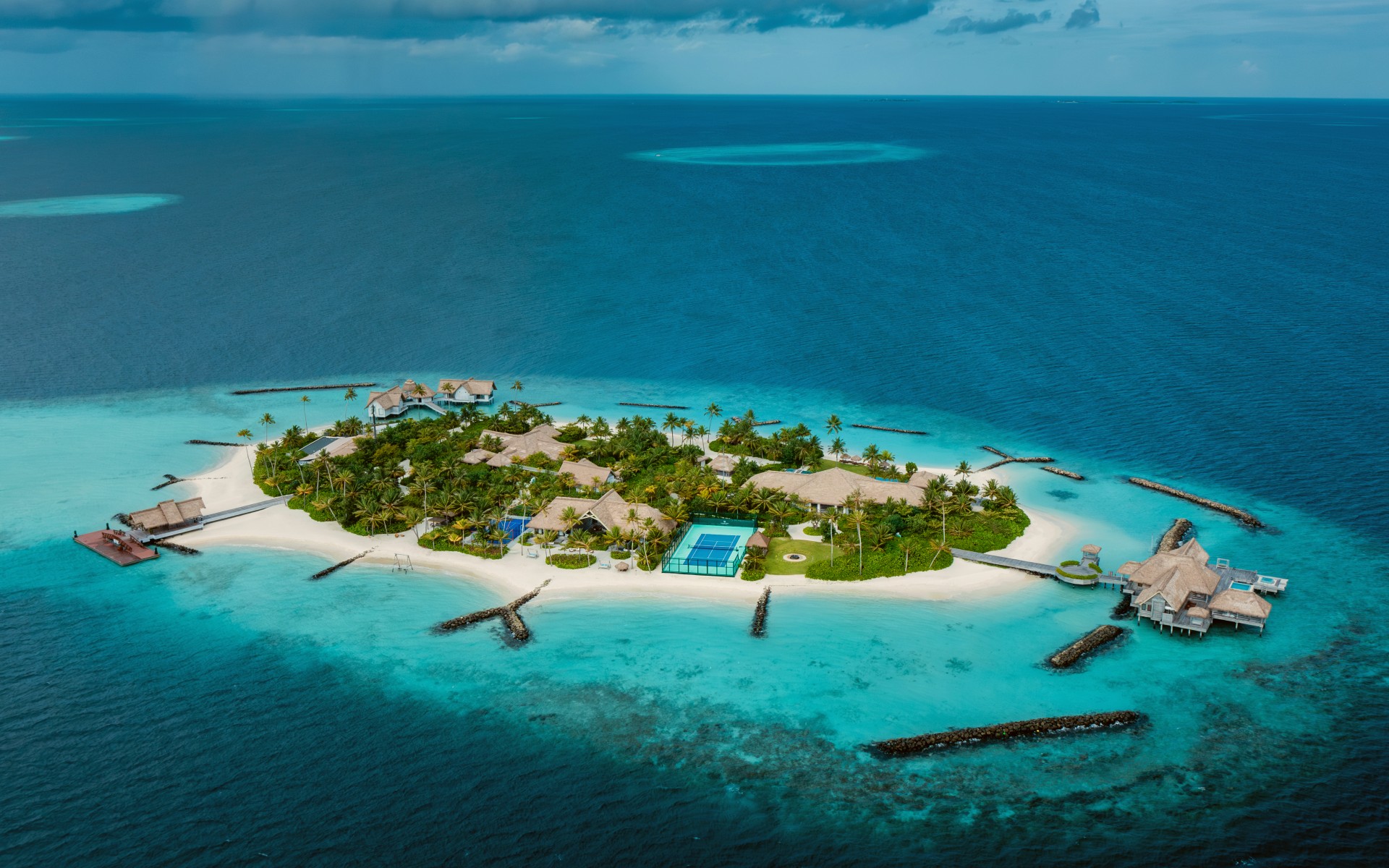 Ithaafushi Private Island - Aerial 